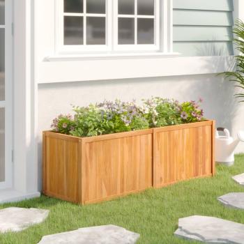 ARDEBO.de - Hochbeet 150x50x50 cm Massivholz Teak