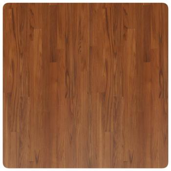 Tischplatte Quadratisch Dunkelbraun 90x90x2,5cm Eiche Behandelt