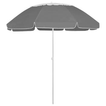 ARDEBO.de - Strandschirm Anthrazit 300 cm
