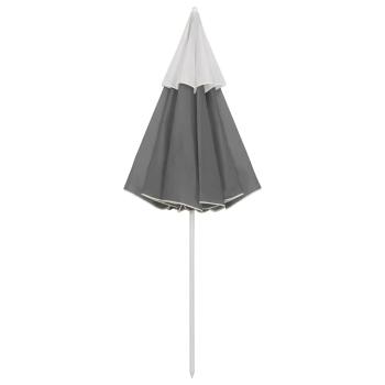 Strandschirm Anthrazit 300 cm