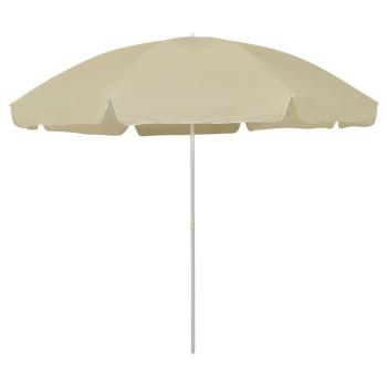 ARDEBO.de - Strandschirm Sandgelb 300 cm