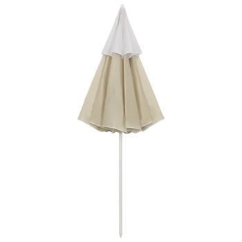 Strandschirm Sandgelb 300 cm