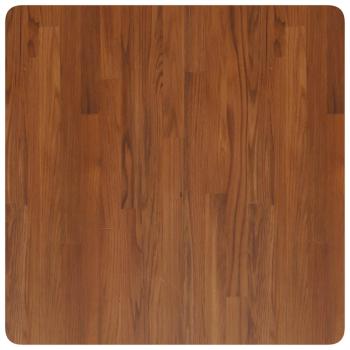 Tischplatte Quadratisch Dunkelbraun 70x70x1,5cm Eiche Behandelt