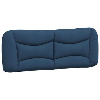 Bettgestell ohne Matratze "Hvar" Blau 120x200 cm Stoff