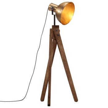 ARDEBO.de - Stehleuchte 25 W Antik Messing 45x45x120 cm E27