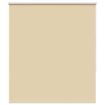 Verdunkelungsrollo Beige 140x175 cm Stoffbreite 136,6 cm