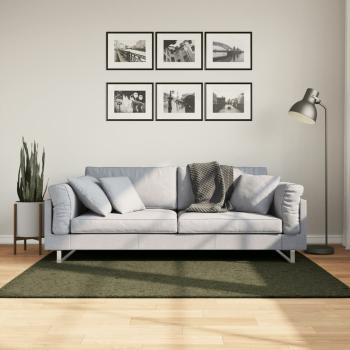 ARDEBO.de - Rug HUARTE Green 120 x 170 cm 100% Polyester Flach