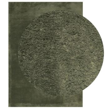 Rug HUARTE Green 120 x 170 cm 100% Polyester Flach