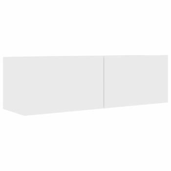 4-tlg. TV-Schrank-Set Weiß Holzwerkstoff