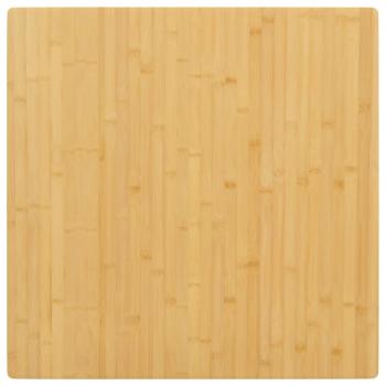 ARDEBO.de - Tischplatte 90x90x1,5 cm Bambus