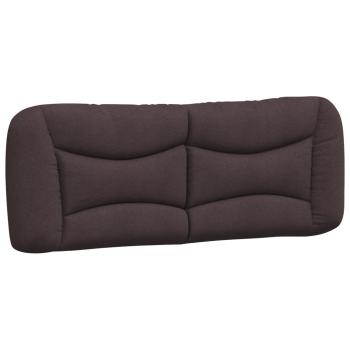 Bett mit Matratze "Hvar" Dunkelbraun 120x200 cm Stoff