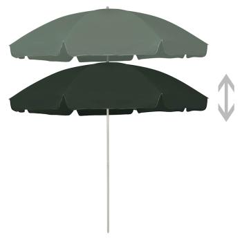 Strandschirm Grün 300 cm