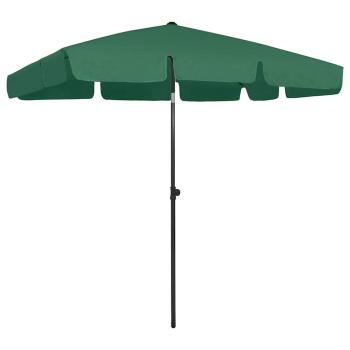 ARDEBO.de - Strandschirm Grün 200x125 cm