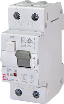 ETI FI/LS-Schutzschalter 1 polig + N Typ A "KZS-2M" B 16 A 30 mA 10kA