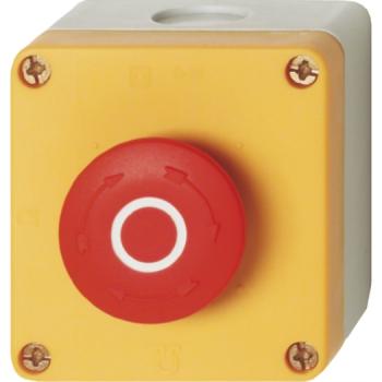 ARDEBO.de - NOT-AUS-Taster IP 65 10 A 75x75x51 mm