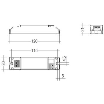 Tridonic luxCONTROL-Lichtsteuerungen basicDIM ILD 16DPI 69f