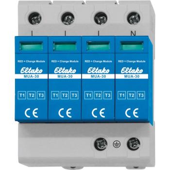 ARDEBO.de - Modularer Überspannungsableiter Typ 1+2 Tragschienenmontage MUA-30