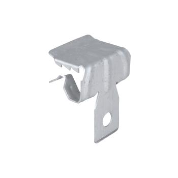 ARDEBO.de - Trägerklemme mit Öse "FC28" Flansch 20 - 28 mm Befestigungsloch Ø 7 mm