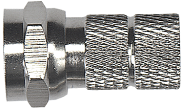 AXING F-Stecker mit Schraubanschluss CFS 1 für Kabel-Ø 6,5 mm (10 KTM)