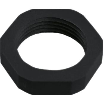 ARDEBO.de - Metrische Gegenmutter - schwarz M 20x1,5