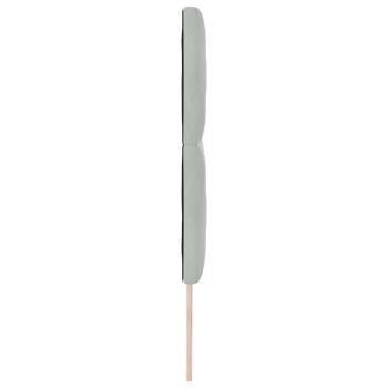 Kopfteil Hellgrau 180 cm Samt