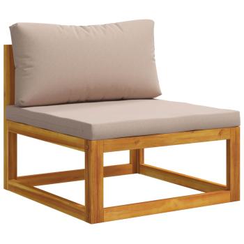 Sofa-Set 8 stk. Natur Massivholz Akazie