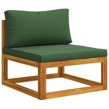 Sofa-Set 4 stk. Natur Massivholz Akazie