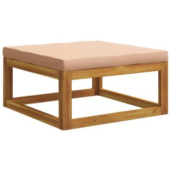 Sofa-Set 4 stk. Natur Massivholz Akazie