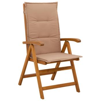 5-teiliges Garten-Esszimmer-Set Natur Massivholz Akazie