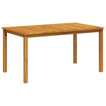 5-teiliges Garten-Esszimmer-Set Natur Massivholz Akazie