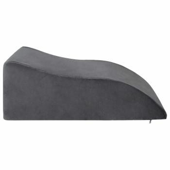 Beinkissen 68 x 41 x 24 cm PU-Schaum Grau