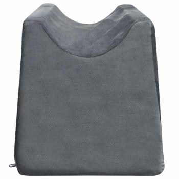 Beinkissen 68 x 25 x 21,5 cm Fest PU-Schaum Grau