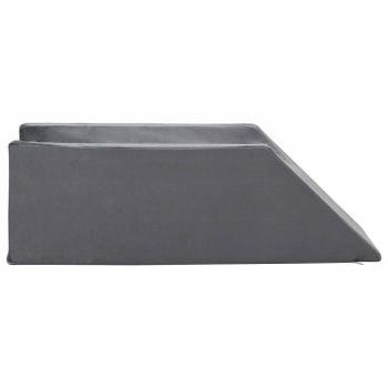 Beinkissen 68 x 25 x 21,5 cm Fest PU-Schaum Grau