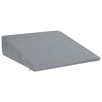Keil Kopfkissen 69 x 64 x 19 cm Mittel Viscoschaum Grau