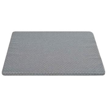 Keil Kopfkissen 69 x 64 x 19 cm Mittel Viscoschaum Grau