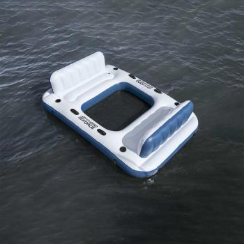 Bestway Hydro-Force Schwimmende Insel 2 stk. PVC Weiß und Blau