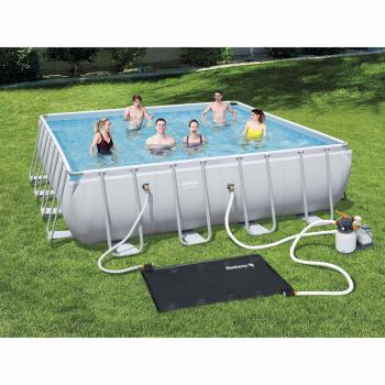 ARDEBO.de - Bestway Solar-Poolheizmatt Schwarz 110 x 171 cm PVC