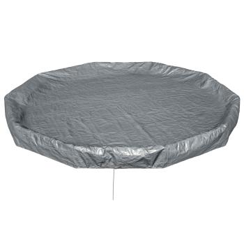 Bestway Poolabdeckung Ø3,05 m Rund Polyester Grau