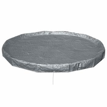 Bestway Poolabdeckung Ø3,66 m Rund Polyester Grau