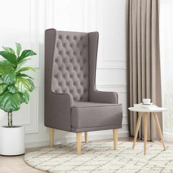 ARDEBO.de - Hochlehner Taupe Stoff