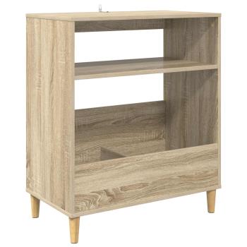 Plattenspieler Stand Sonoma-Eiche 71 x 39,5 x 83 cm