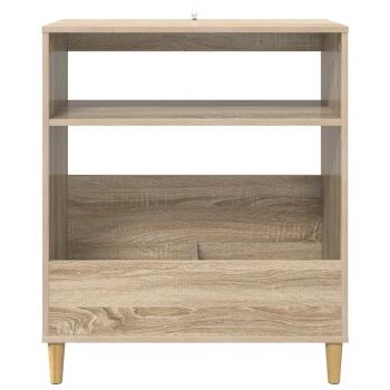 Plattenspieler Stand Sonoma-Eiche 71 x 39,5 x 83 cm