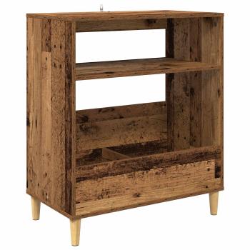 Plattenspieler Stand Altholz 71 x 39,5 x 83 cm Holzwerkstoff
