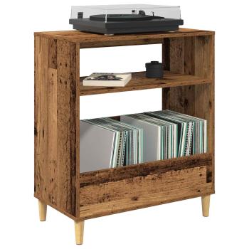 Plattenspieler Stand Altholz 71 x 39,5 x 83 cm Holzwerkstoff
