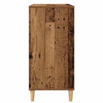 Plattenspieler Stand Altholz 71 x 39,5 x 83 cm Holzwerkstoff