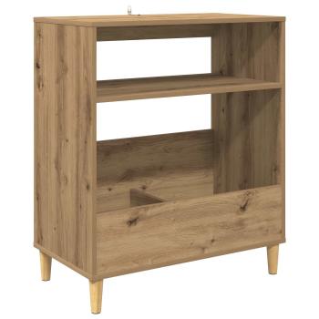 Plattenspieler Stand Artisan-Eiche 71 x 39,5 x 83 cm