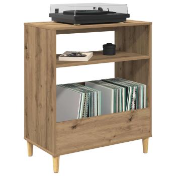 Plattenspieler Stand Artisan-Eiche 71 x 39,5 x 83 cm