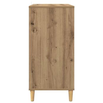 Plattenspieler Stand Artisan-Eiche 71 x 39,5 x 83 cm