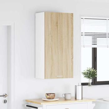 H?ngeschrank Sonoma-Eiche und Wei? 50 x 31 x 100 cm