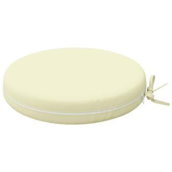 4-teilige Sitzkissen SOEST 4 stk. 100 % Polyester Creme